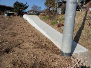 土間スロープ工事